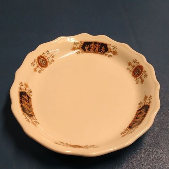 Syracuse China Grecian pattern 10 inch Platter Cottagecore Grandmacore - Picture 4 of 4